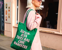 Load image into Gallery viewer, SECONDS SALE Tote Bag Chic Baristas Tote Bag