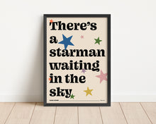 Load image into Gallery viewer, *Framed* Starman Waiting In The Sky Print