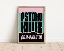Load image into Gallery viewer, *Framed* Psycho Killer Print