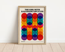 Load image into Gallery viewer, *Framed* The Girl With Kaleidoscope Eyes Print