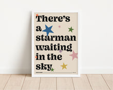 Load image into Gallery viewer, *Framed* Starman Waiting In The Sky Print