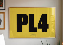 Load image into Gallery viewer, Custom Postcode Town Print | Choose Your Colour, Postcode & Town