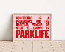 Load image into Gallery viewer, *Framed* Parklife Print