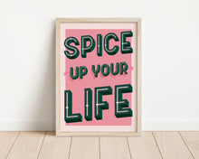 Load image into Gallery viewer, *Framed* Spice Up Your Life Print