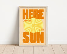 Load image into Gallery viewer, *Framed* Here Comes The Sun Print