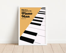 Load image into Gallery viewer, *Framed* Piano Man Print