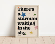 Load image into Gallery viewer, *Framed* Starman Waiting In The Sky Print