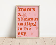 Load image into Gallery viewer, *Framed* Starman Waiting In The Sky Print