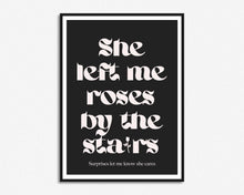 Load image into Gallery viewer, SECONDS SALE Roses By The Stairs Print