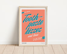 Load image into Gallery viewer, *Framed* Toothpaste Kisses Print