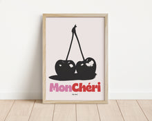Load image into Gallery viewer, *Framed* Mon Cheri Quote Print