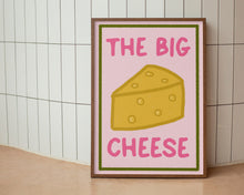 Load image into Gallery viewer, The Big Cheese Print