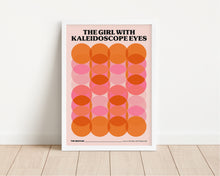 Load image into Gallery viewer, *Framed* The Girl With Kaleidoscope Eyes Print