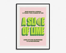 Load image into Gallery viewer, Slice Of Lime Print
