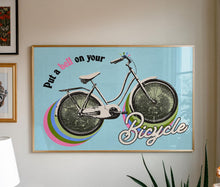 Load image into Gallery viewer, Put A Bell On Your Bicycle Print