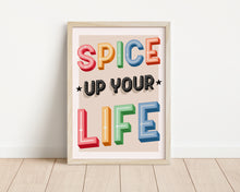 Load image into Gallery viewer, *Framed* Spice Up Your Life Print