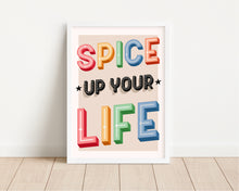 Load image into Gallery viewer, *Framed* Spice Up Your Life Print