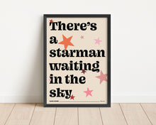 Load image into Gallery viewer, *Framed* Starman Waiting In The Sky Print