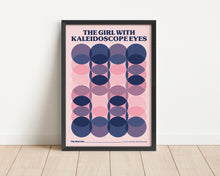 Load image into Gallery viewer, *Framed* The Girl With Kaleidoscope Eyes Print