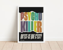 Load image into Gallery viewer, *Framed* Psycho Killer Print