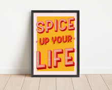 Load image into Gallery viewer, *Framed* Spice Up Your Life Print