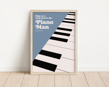 Load image into Gallery viewer, *Framed* Piano Man Print