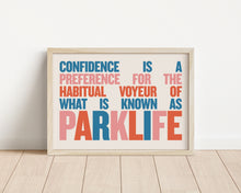 Load image into Gallery viewer, *Framed* Parklife Print