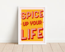 Load image into Gallery viewer, *Framed* Spice Up Your Life Print