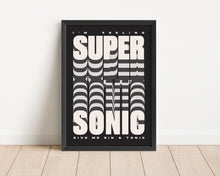 Load image into Gallery viewer, *Framed* I'm Feeling Supersonic Framed Print
