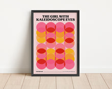 Load image into Gallery viewer, *Framed* The Girl With Kaleidoscope Eyes Print