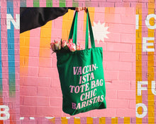 Load image into Gallery viewer, SECONDS SALE Tote Bag Chic Baristas Tote Bag