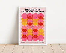 Load image into Gallery viewer, *Framed* The Girl With Kaleidoscope Eyes Print