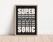 Load image into Gallery viewer, *Framed* I'm Feeling Supersonic Framed Print