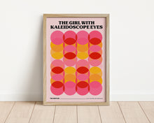 Load image into Gallery viewer, *Framed* The Girl With Kaleidoscope Eyes Print