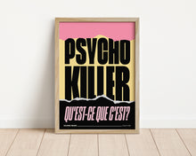 Load image into Gallery viewer, *Framed* Psycho Killer Print