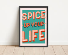Load image into Gallery viewer, *Framed* Spice Up Your Life Print