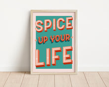 Load image into Gallery viewer, *Framed* Spice Up Your Life Print