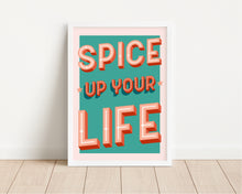Load image into Gallery viewer, *Framed* Spice Up Your Life Print
