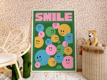 Load image into Gallery viewer, Smile Happy Face Kids Print