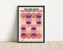 Load image into Gallery viewer, *Framed* The Girl With Kaleidoscope Eyes Print