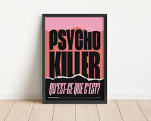 Load image into Gallery viewer, *Framed* Psycho Killer Print