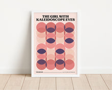 Load image into Gallery viewer, *Framed* The Girl With Kaleidoscope Eyes Print