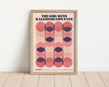 Load image into Gallery viewer, *Framed* The Girl With Kaleidoscope Eyes Print
