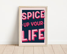 Load image into Gallery viewer, *Framed* Spice Up Your Life Print