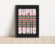 Load image into Gallery viewer, *Framed* I'm Feeling Supersonic Framed Print