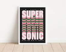 Load image into Gallery viewer, *Framed* I'm Feeling Supersonic Framed Print