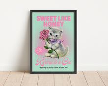 Load image into Gallery viewer, *Framed* Karma is A Cat Print