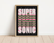 Load image into Gallery viewer, *Framed* I'm Feeling Supersonic Framed Print