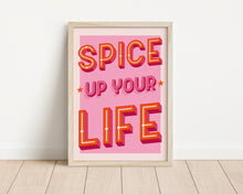 Load image into Gallery viewer, *Framed* Spice Up Your Life Print