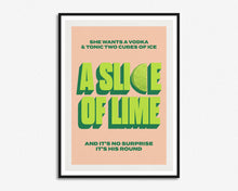 Load image into Gallery viewer, Slice Of Lime Print